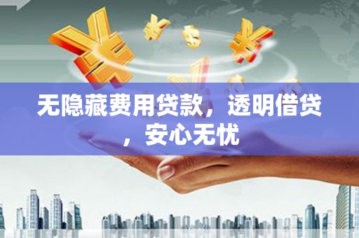 玉林无隐藏费用贷款，透明借贷，安心无忧