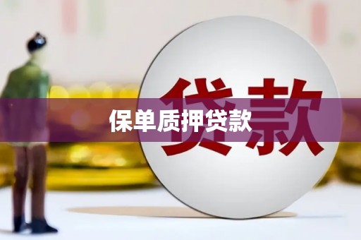 玉林保单质押贷款