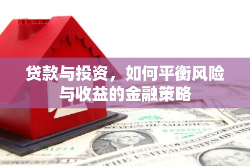 玉林贷款与投资，如何平衡风险与收益的金融策略