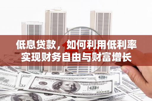 玉林低息贷款，如何利用低利率实现财务自由与财富增长